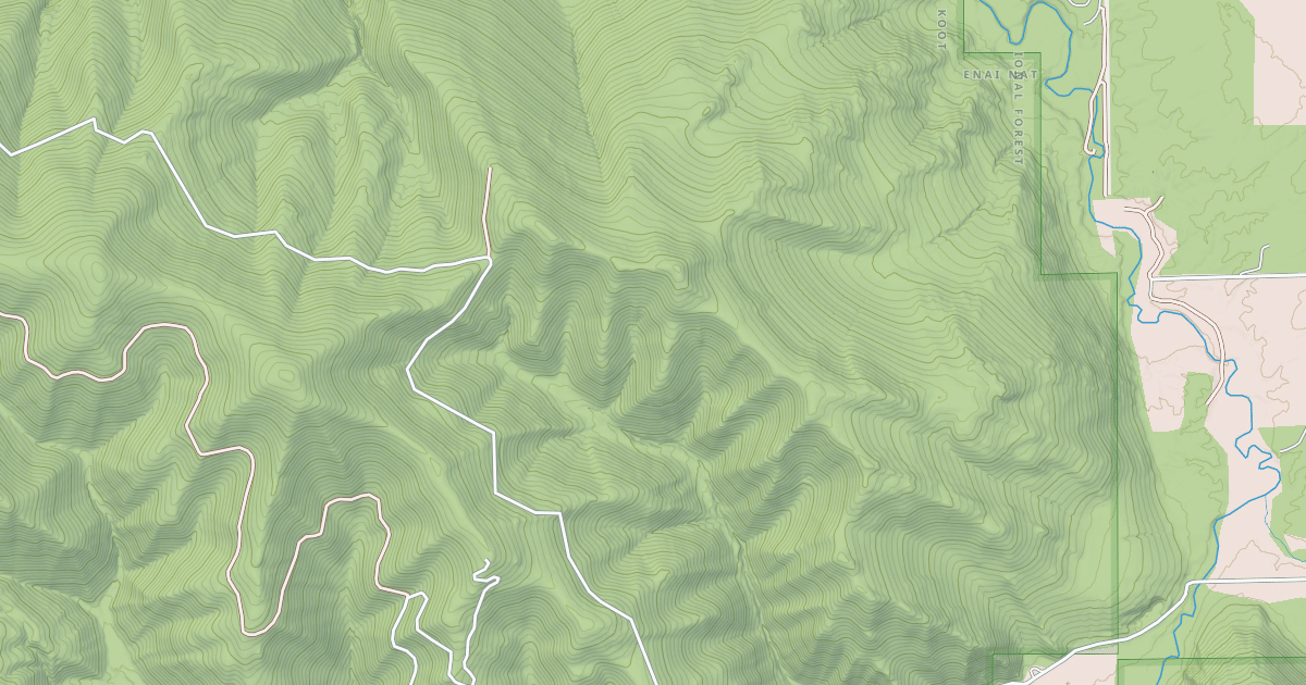 Map preview of LARCH CREEK