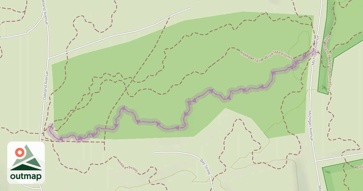 Map of (MTB Trail - White/Easy)