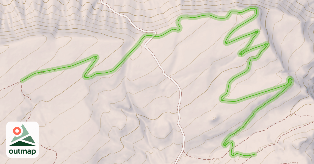 Map of Lower Faulty
