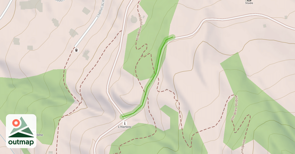 Map of Liaison Fontaines-Marmottes