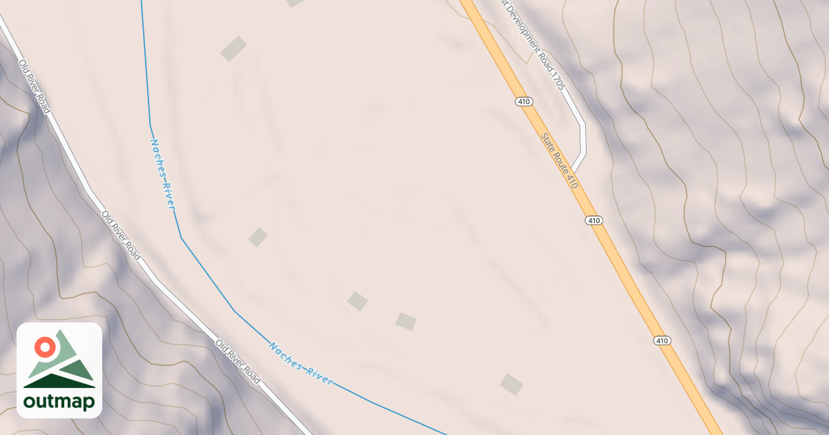 Map of USFS National Forest System Roads {59A462DE-7920-404C-AF61-D170D056743E}