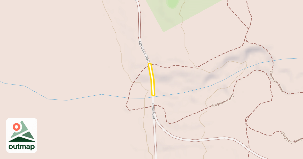 Map of Mill Brooks Road