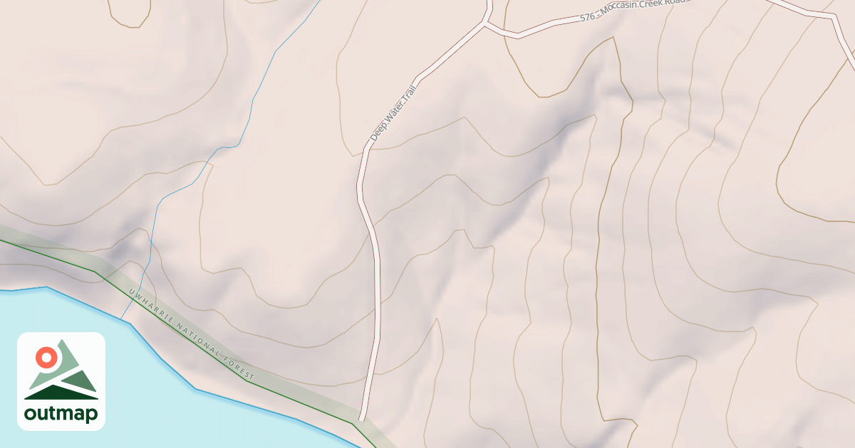 Map of DEEP WATER TRAIL