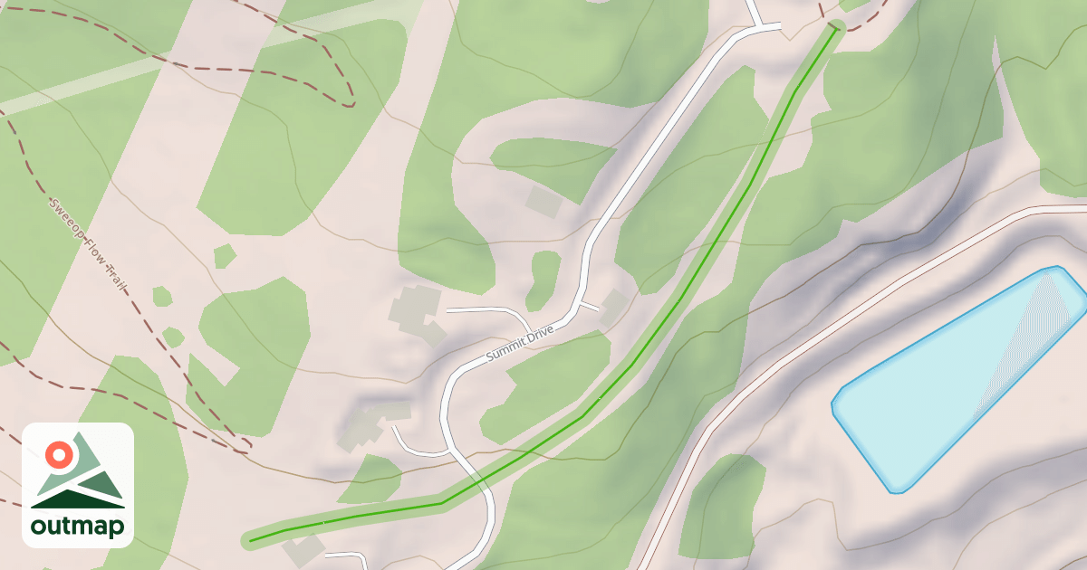 Map of Aspen Crest - Private Access
