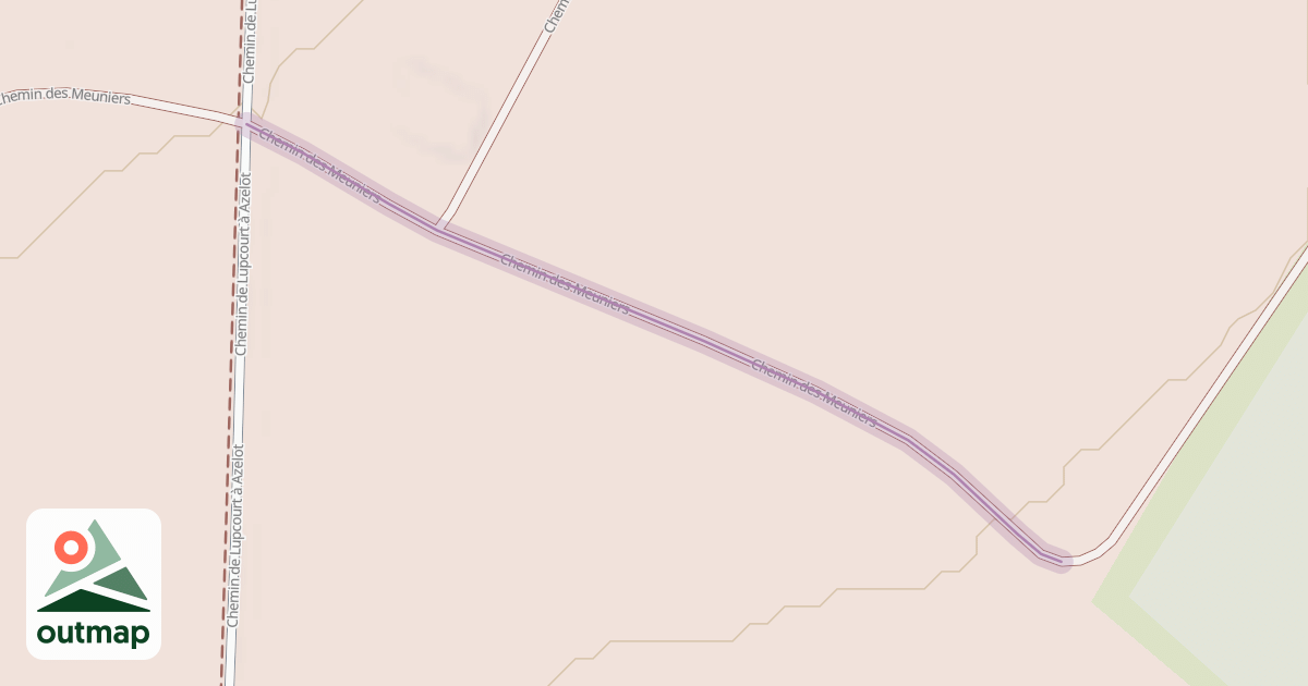 Map of Chemin des Meuniers