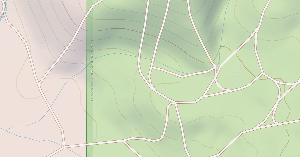 Map preview of BLM National GTLF Public Motorized Roads 033357d9-cc7d-403e-ac34-891ad66559bd