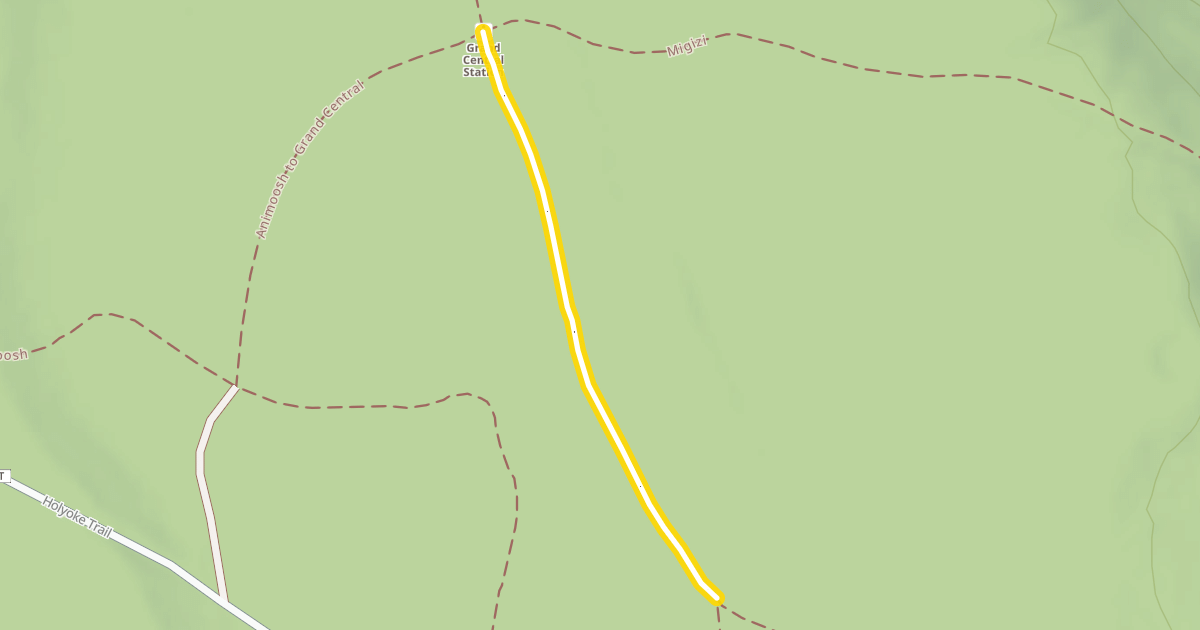 Map preview of Noquemanon Trail