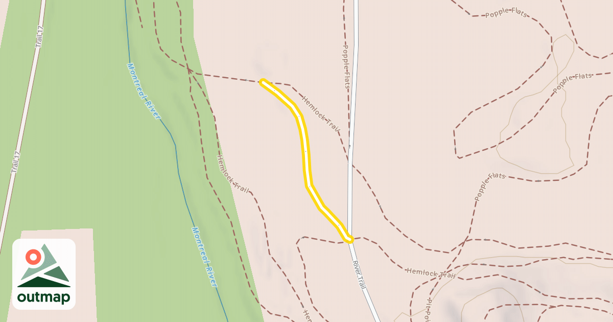 Map of River Trail