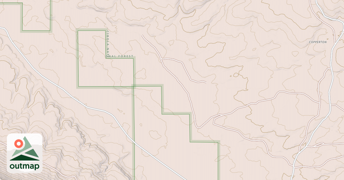 Map of USFS Motor Vehicle Use Map Roads {5E925CA6-089D-4A9B-B530-6920A86DEE0D}