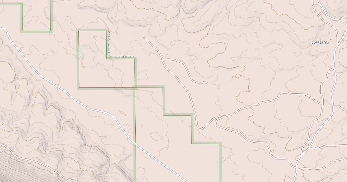Map preview of USFS Motor Vehicle Use Map Roads {5E925CA6-089D-4A9B-B530-6920A86DEE0D}