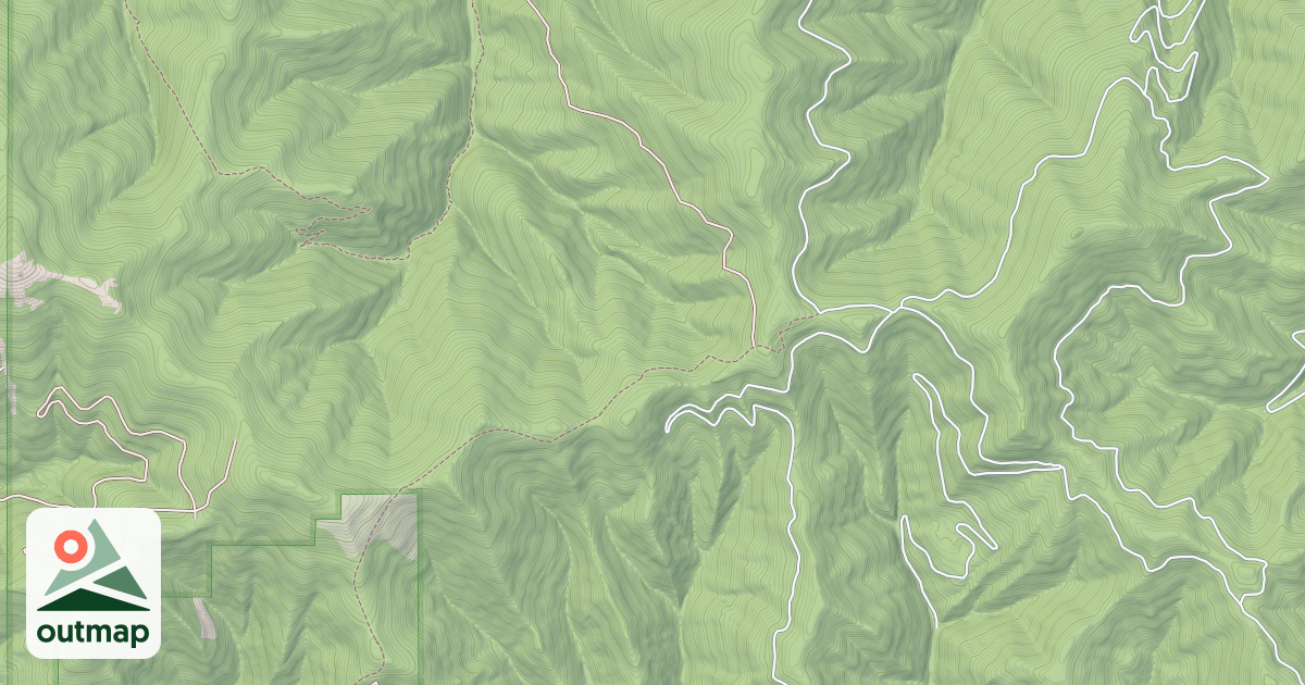 Map of Graham Ridge