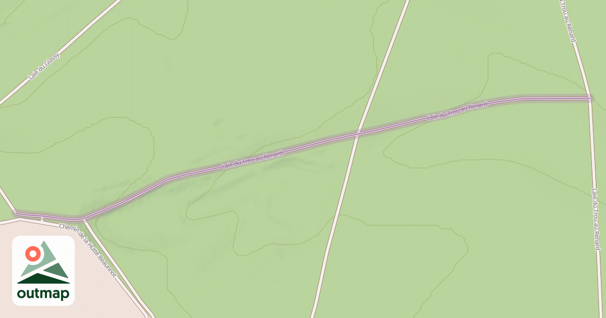 Map of Laie du Trou au Renard