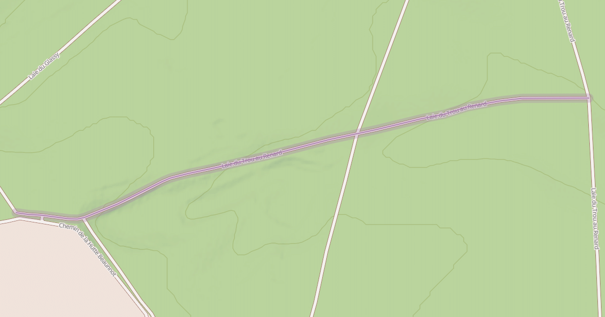 Map preview of Laie du Trou au Renard