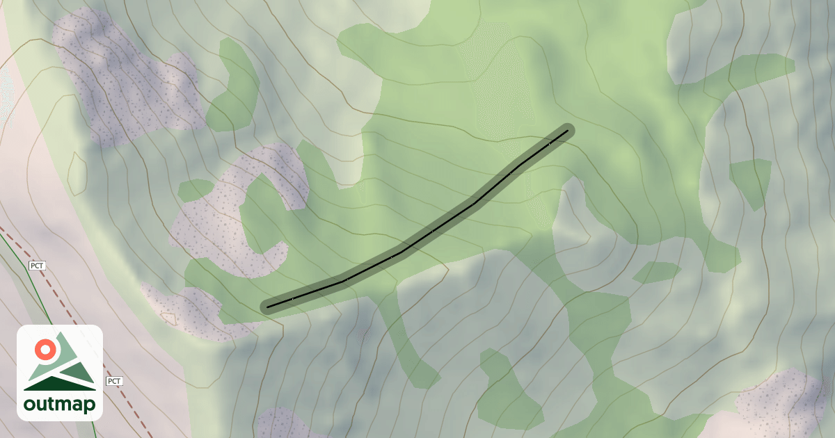 Map of Beaver/Estelle Ridge