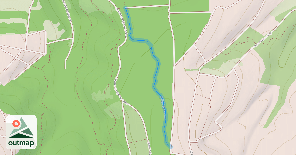 Map of Single le Corroy