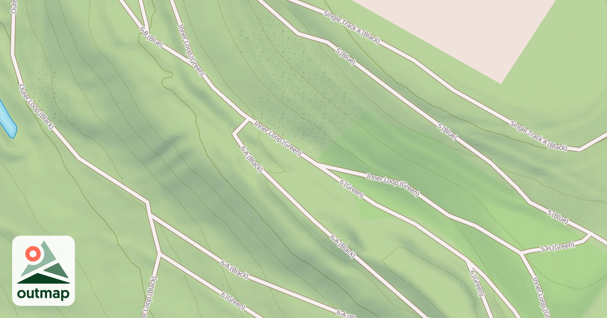 Map of Rock Run ATV Trails