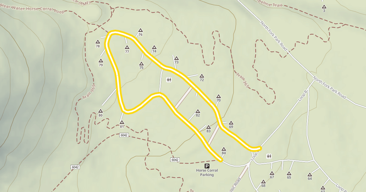 Map preview of Loop B