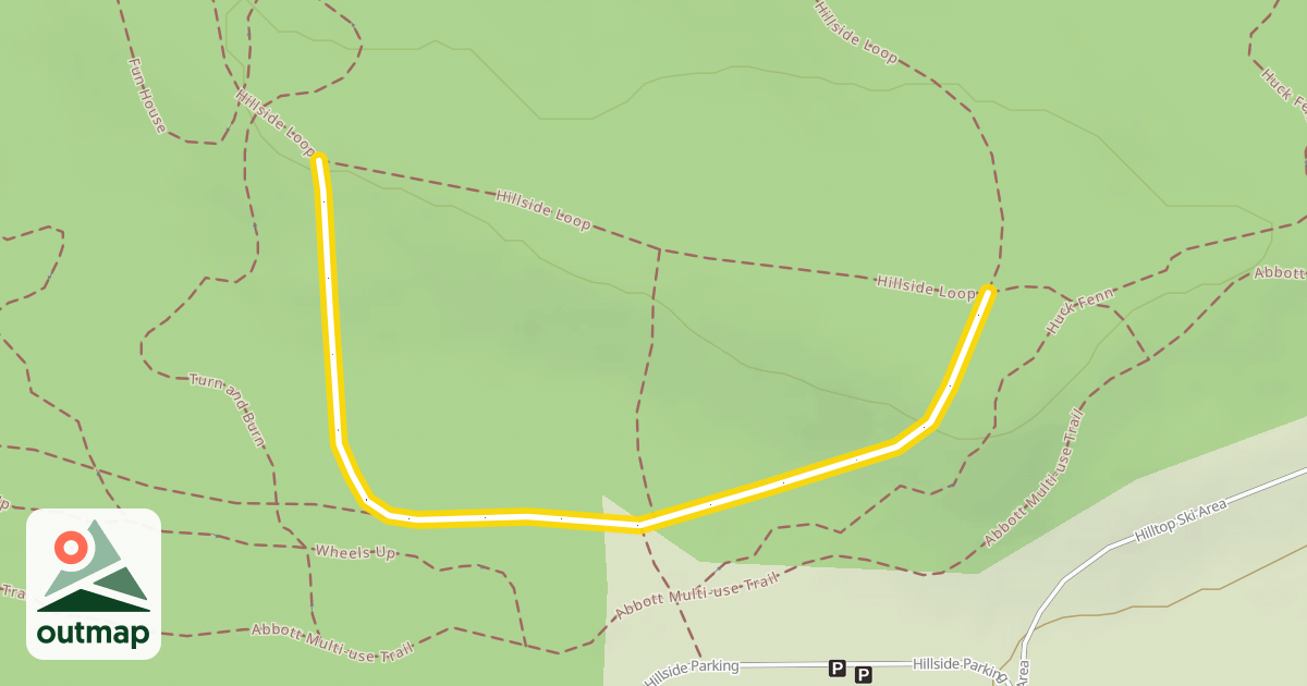 Map of Hillside Loop