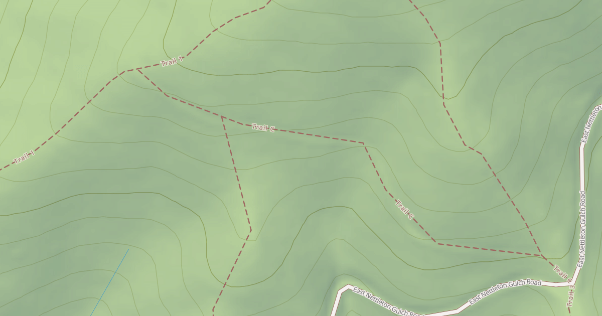 Map preview of USFS Motor Vehicle Use Map Trails 7848
