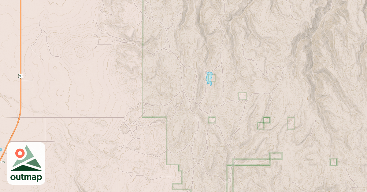 Map of HOPPER GULCH