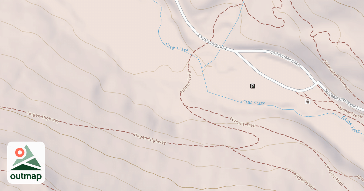 Map of Hagen Tr