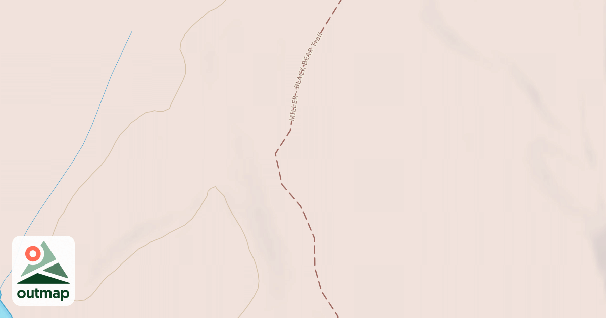 Map of Miller-Black Bear Trail