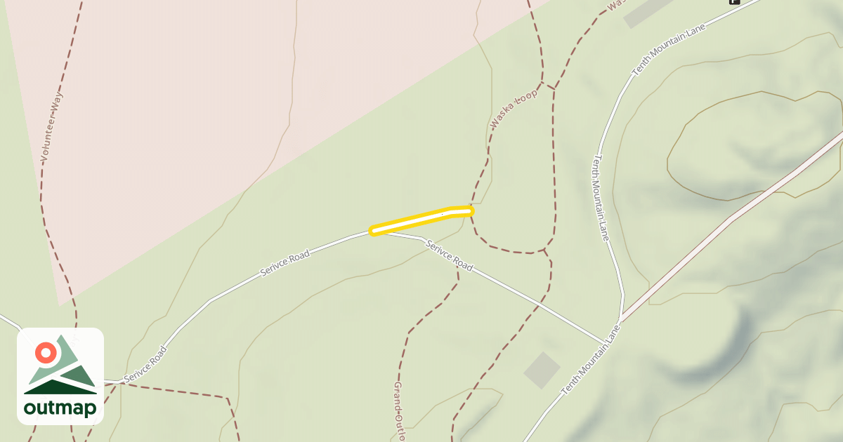 Map of Volunteer Way