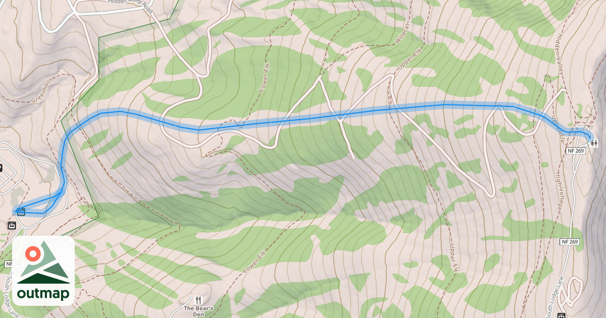 Map of Main Street