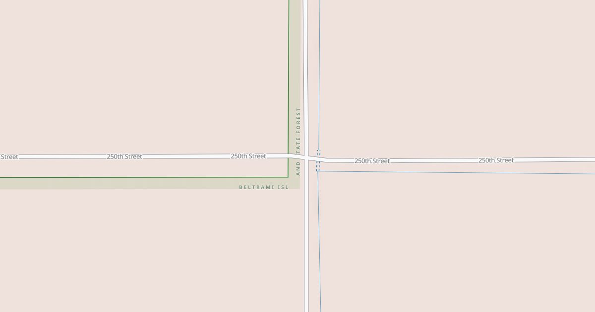 Map preview of Warroad/Roseau Trails
