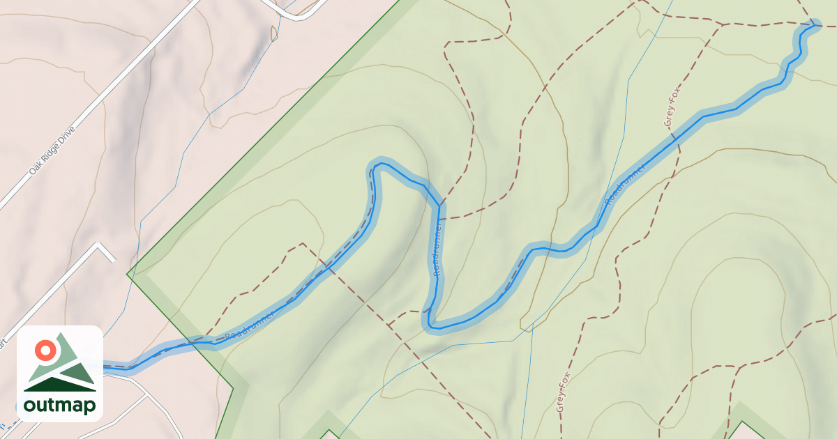 Map of Roadrunner