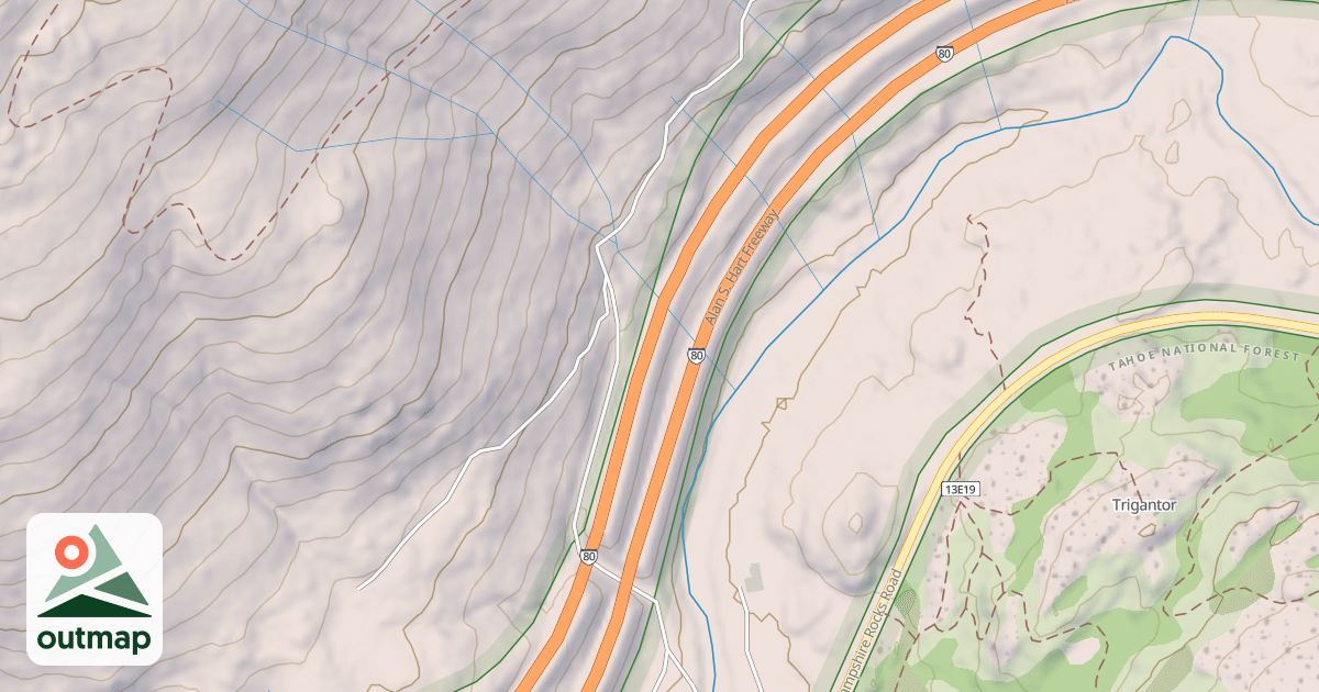 Map of BIG BEND SPRINGS