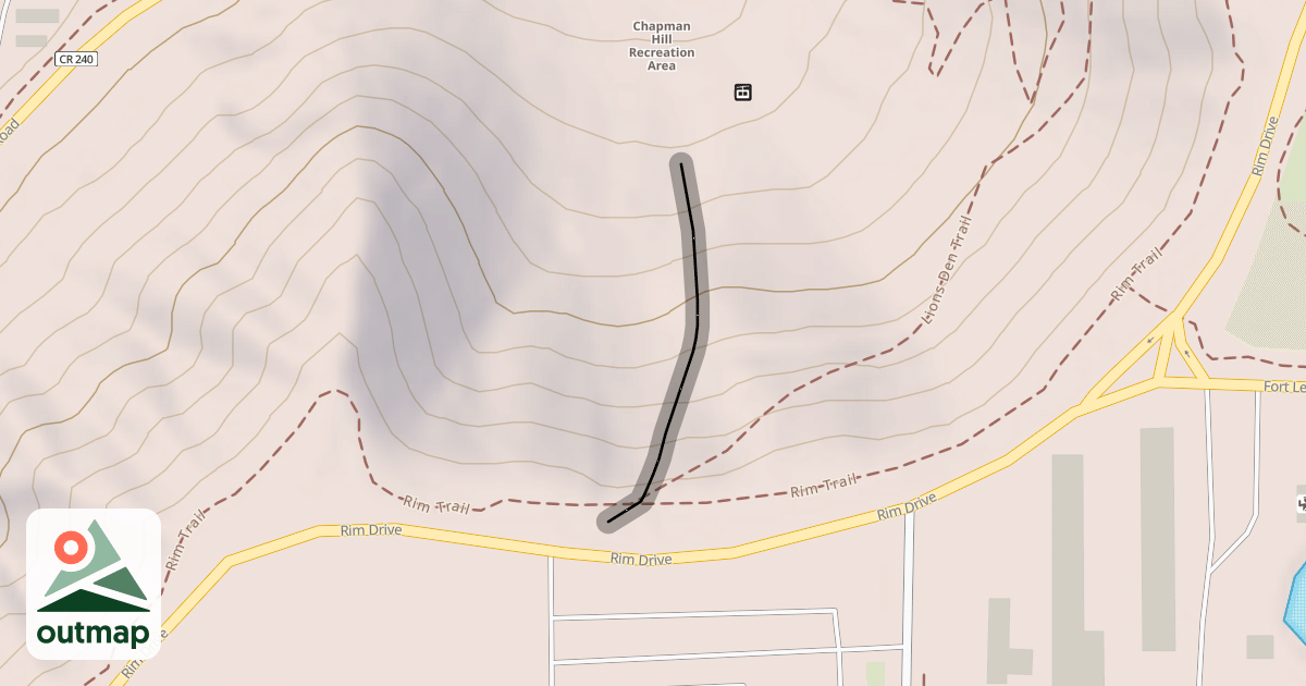 Map of Chapman Hill