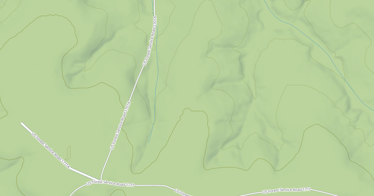 Map preview of TROUT CEMETERY SPUR AA