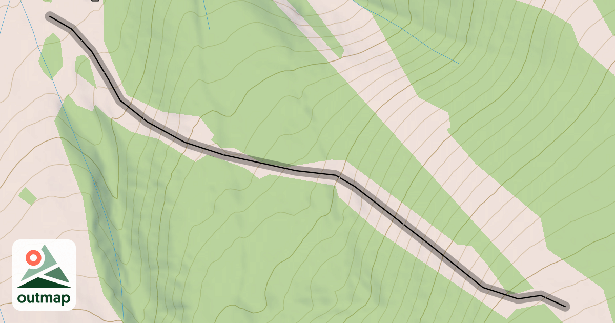 Map of Roger's Run