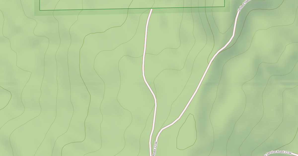 Map preview of USFS Motor Vehicle Use Map Roads {F27FDCF6-2967-4CBD-9DDA-1FDA44640321}