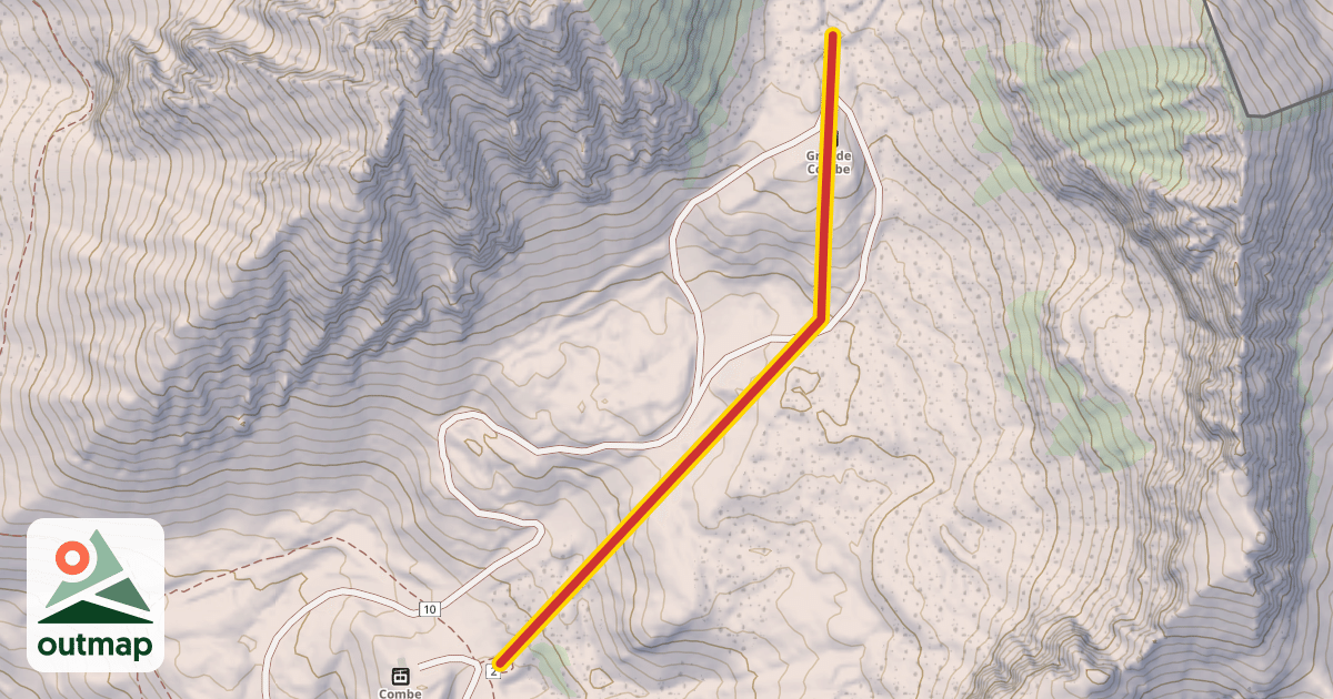 Map of Grande Combe