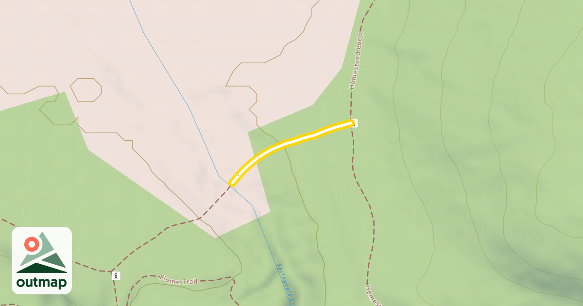 Map of Homestead Loop