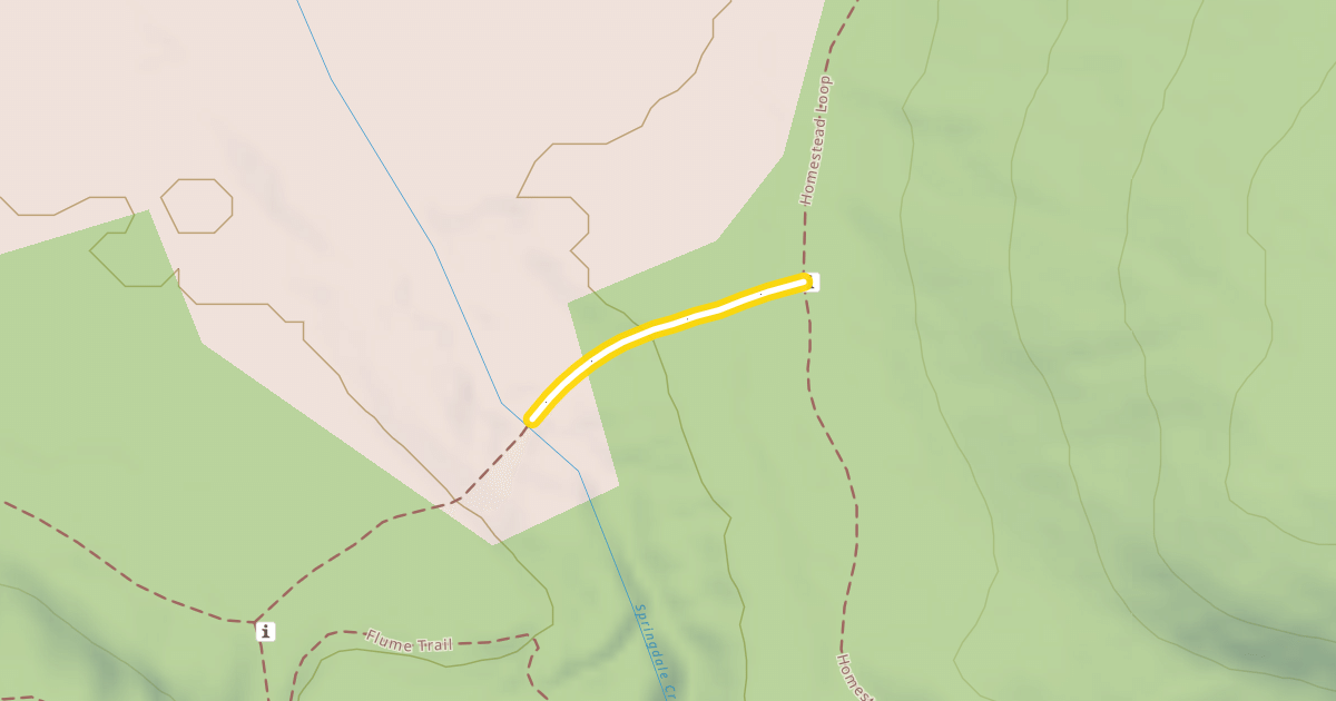 Map preview of Homestead Loop