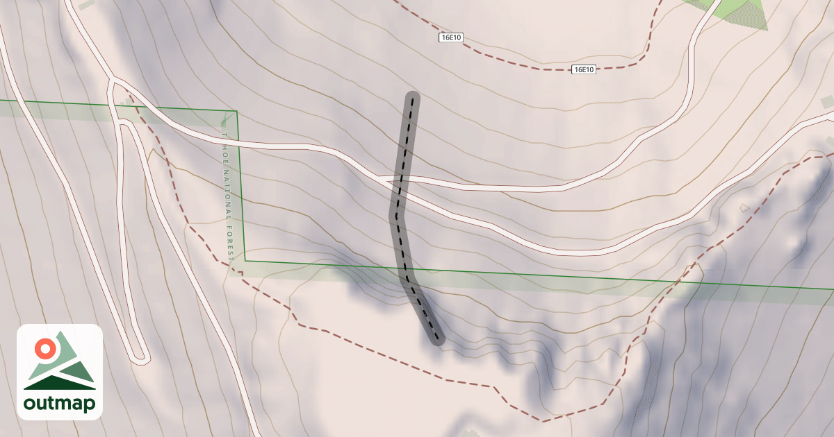 Map of Main Chute