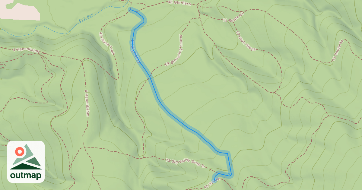Map of 11 Big Valley