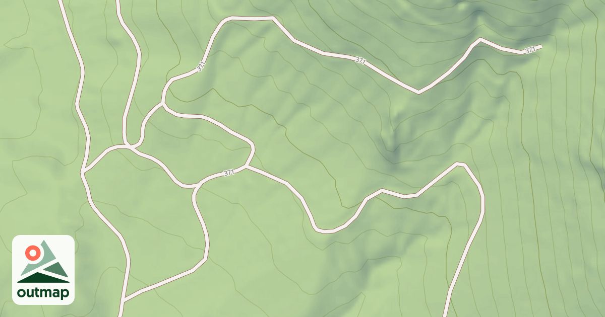Map of COWBOY MINE SPUR ROAD