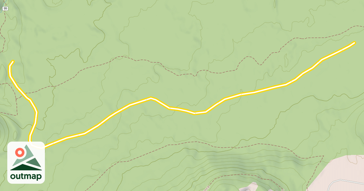 Map of Woody's Way