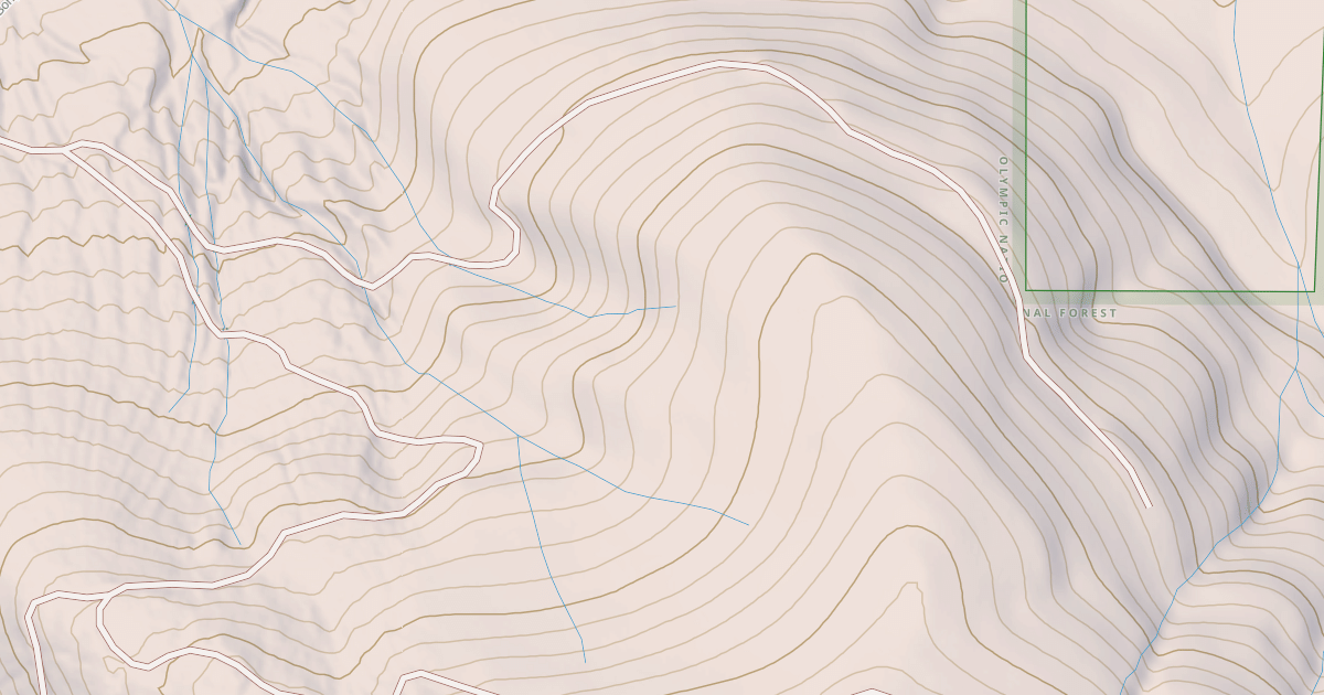 Map preview of USFS National Forest System Roads {02EA12B2-5A17-404C-AAE8-A3BAAEC92E7C}
