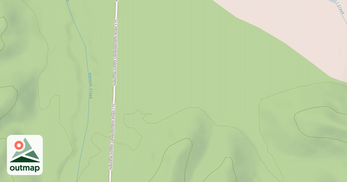 Map of USFS Motor Vehicle Use Map Roads {44B5FF1A-3F09-4CAA-9E25-308E15D65D57}