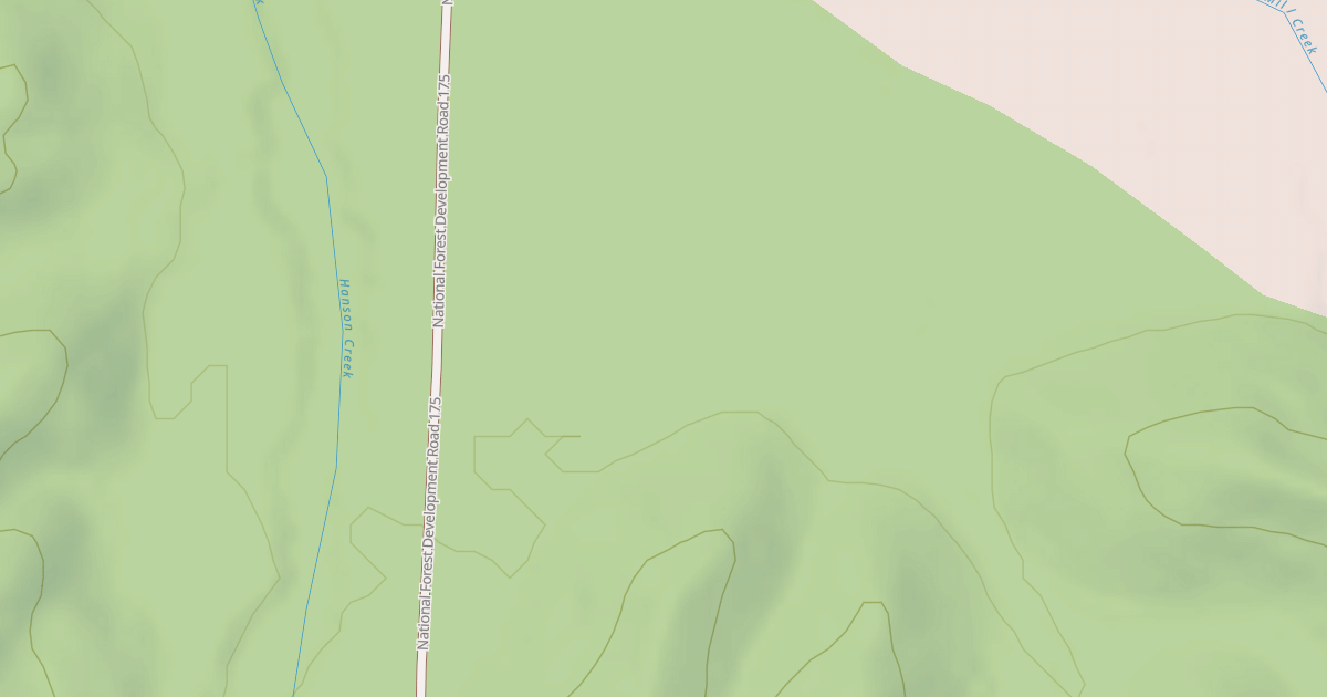 Map preview of USFS Motor Vehicle Use Map Roads {44B5FF1A-3F09-4CAA-9E25-308E15D65D57}