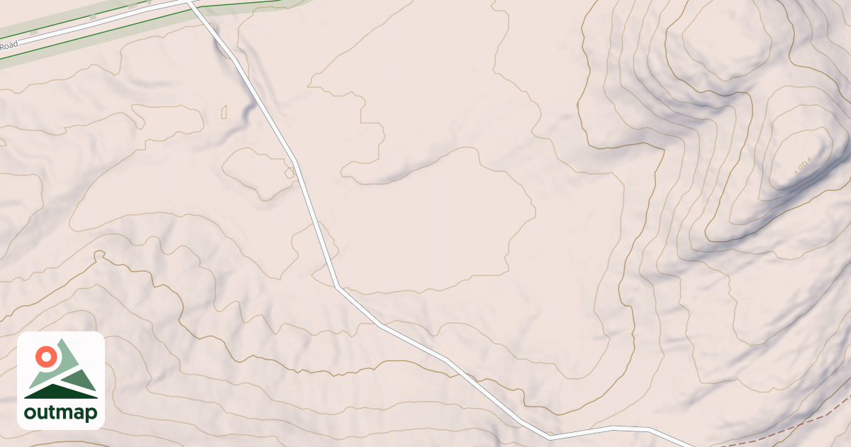 Map of Bug Lake Trail