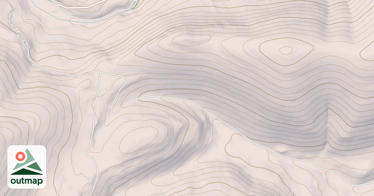 Map of TELEPHONE CANYON