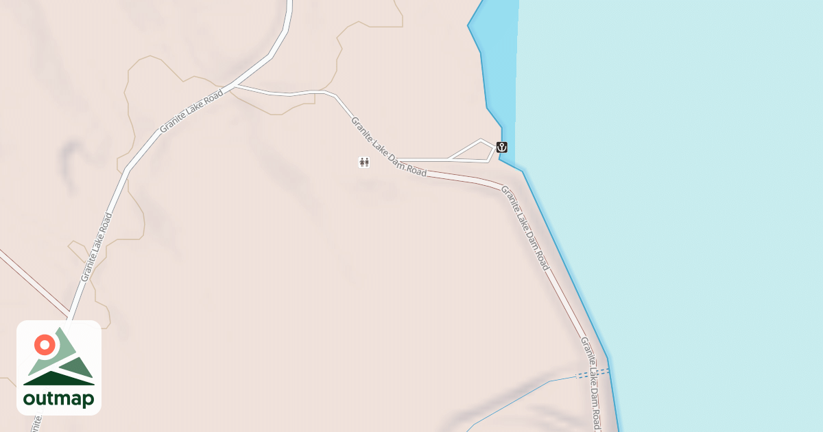 Map of GRANITE LAKE DAM