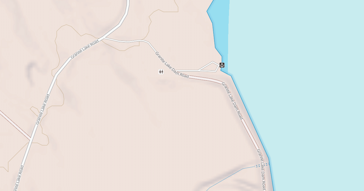 Map preview of GRANITE LAKE DAM