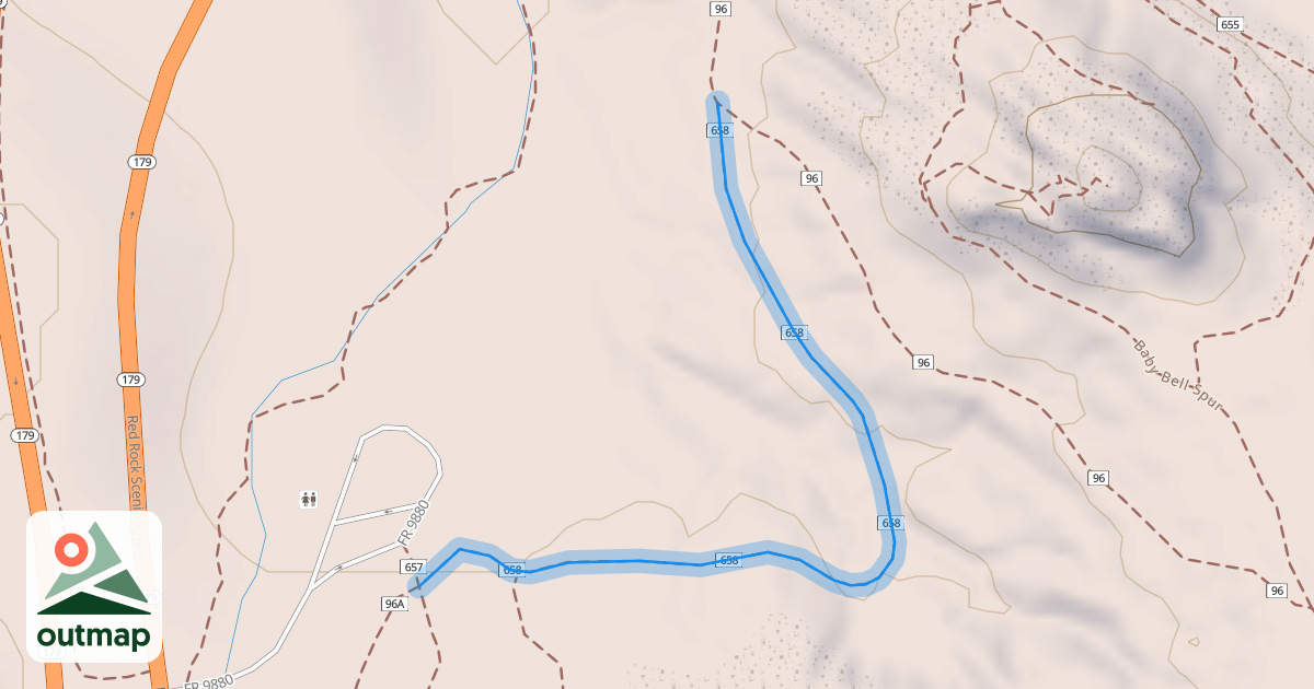 Map of Phone Trail Extension